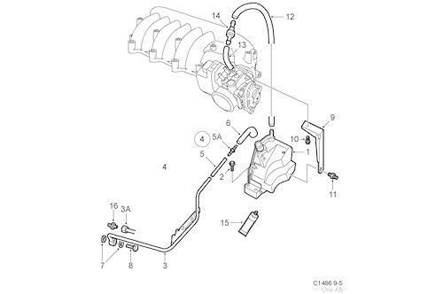 Genuine Saab Nipple - 11099072