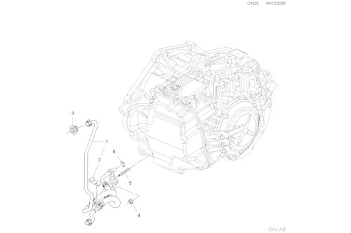 Genuine Saab Stud Screw - 11562514