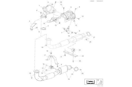 Genuine Saab Twc Converter - 12640462