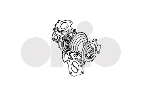 Genuine Saab Turbocharger - 12658317