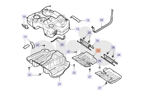 Genuine Saab Protect .Plate - 12783570