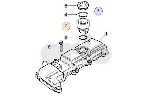 Genuine Saab Oil Trap - 12786704