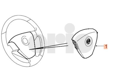 Genuine Saab Airbag Module - 12789426