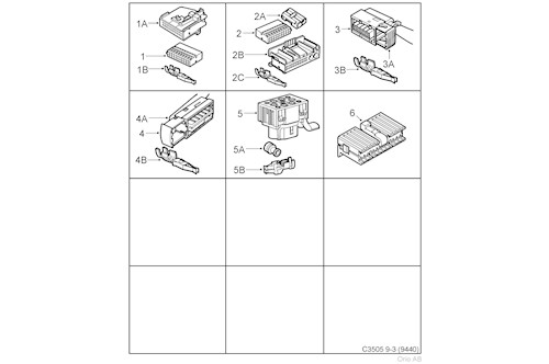 Genuine Saab Cable Terminal - 12789760