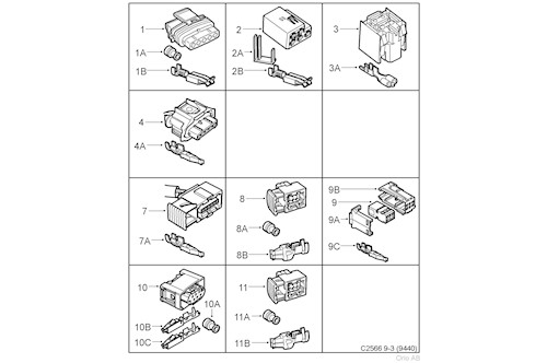 Genuine Saab Locking - 12793898