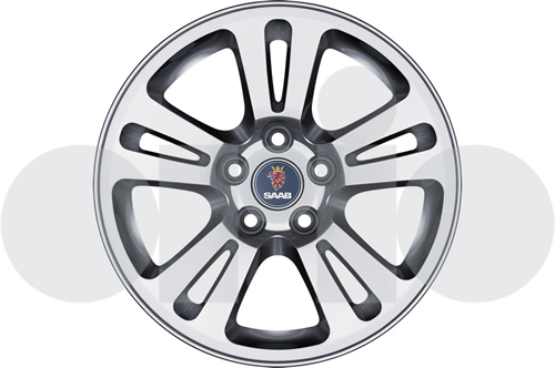 Genuine Saab Accessories - Alloy Wheel - 12804095