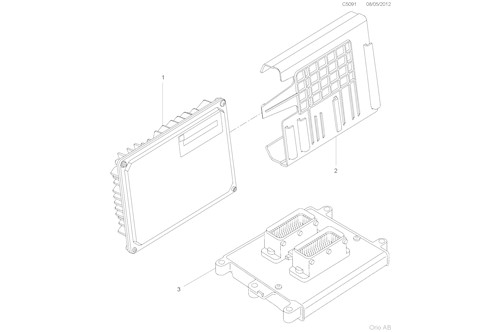 Genuine Saab Control Unit - 12808382