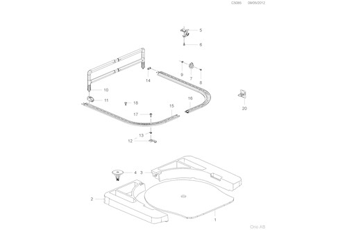 Genuine Saab Storage Shelf - 12827310