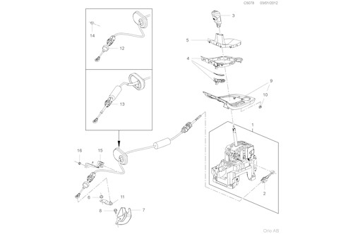 Genuine Saab Bezel - 12849124