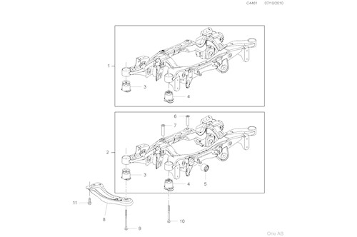 Genuine Saab Support - 13233557