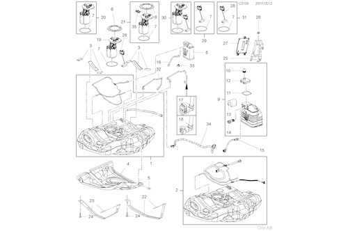 Genuine Saab Control Unit - 13578361