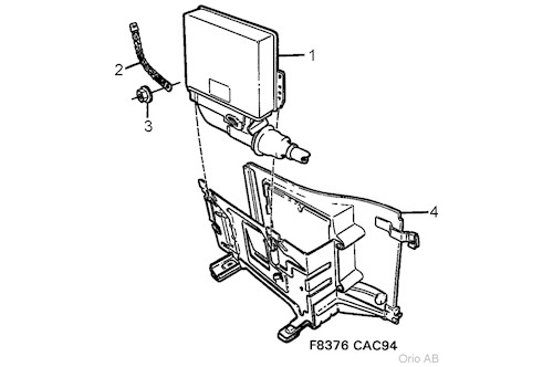 Genuine Saab Ec Module - 30561518