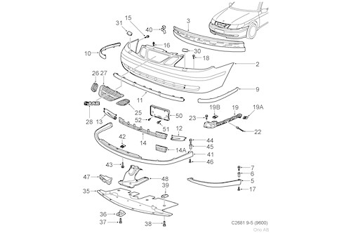 Genuine Saab Outer Casing - 32016137