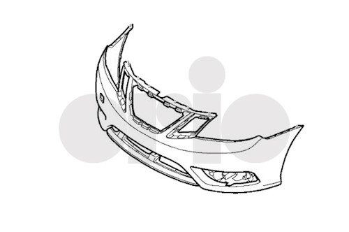 Genuine Saab Fr Bumper Shell - 32016283