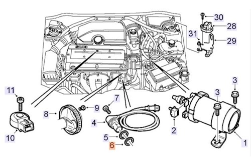 Genuine Select O-Ring For Saab - 32019411