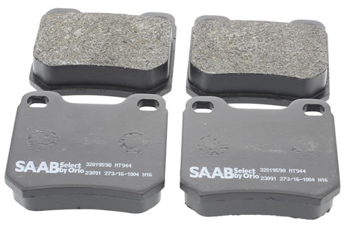 Genuine Saab Select Rear Brake Pad Kit For Saab 9-5 (98-99) - 32019598