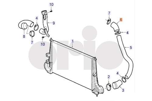 Genuine Select Hose For Saab - 32019862