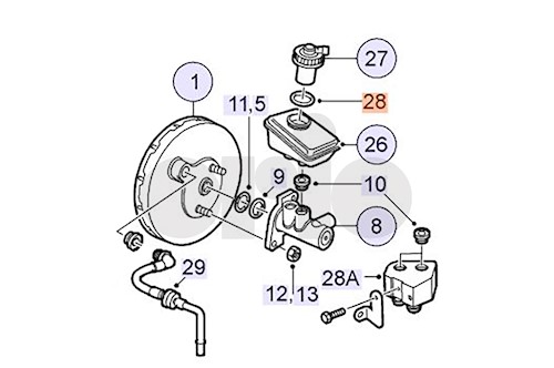 Genuine Select Sealing Ring For Saab - 32021874