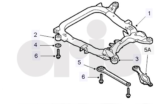 Genuine Select Bushing For Saab - 32022029