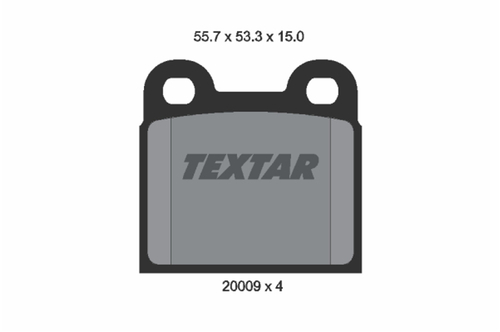 Genuine Select Brake Pad For Saab - 32068204