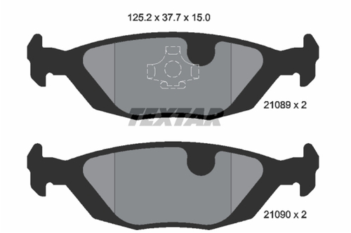 Genuine Select Brake Pad For Saab - 32068345