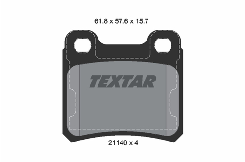 Genuine Select Brake Pad For Saab - 32068357