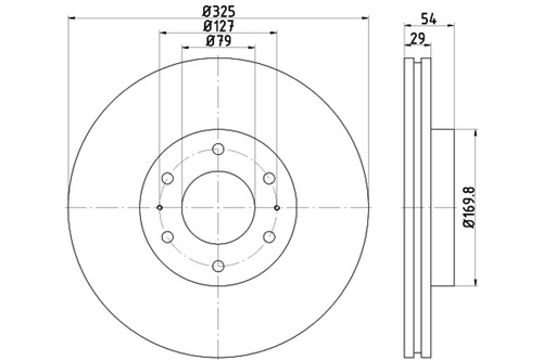 Genuine Select Brake Disc For Saab - 32071032