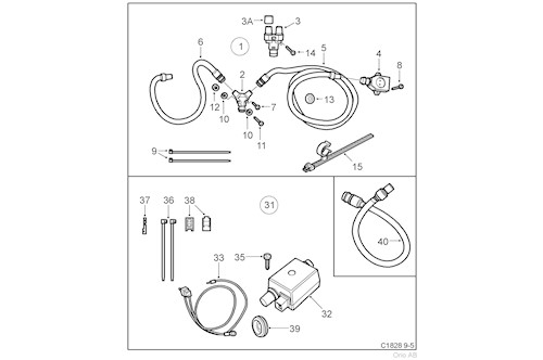 Genuine Saab Accessories - Protecting Cap - 400130902