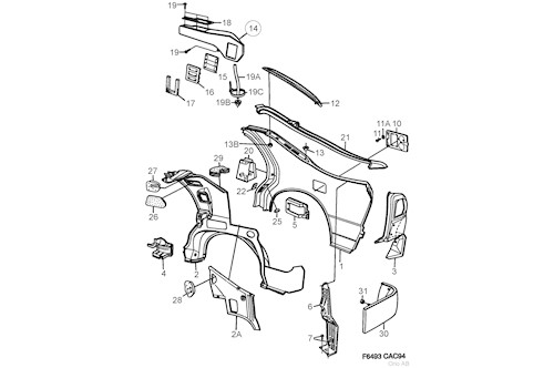 Genuine Saab Draining Hose - 4382990