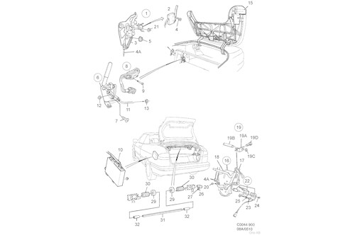 Genuine Saab Lock Washer - 4558342