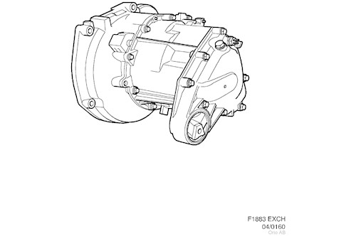 Genuine Saab Gear Box, Exch - 4611596