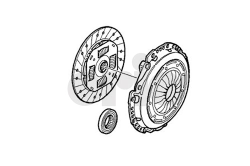 Genuine Saab Clutch Kit - 4614012