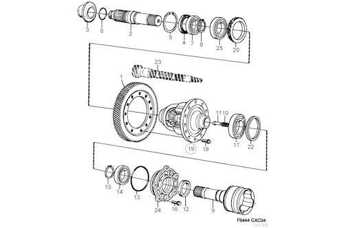 Genuine Saab Roller Bearing - 4614178