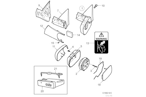 Genuine Saab Attach.Brace - 4683876