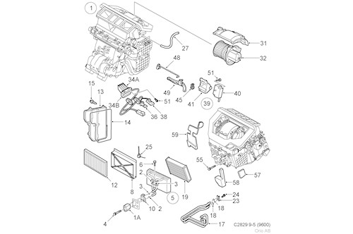 Genuine Saab Retaining Plate - 4756060