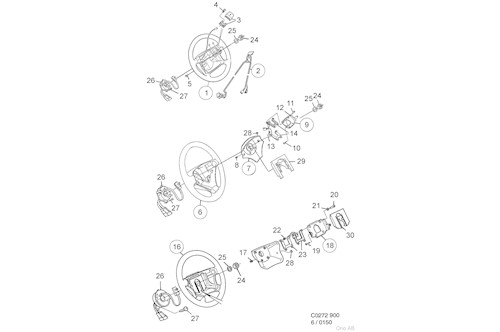 Genuine Saab Contact Unit - 4848644