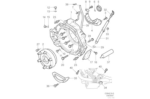 Genuine Saab Torque Convert. - 5160148