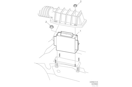 Genuine Saab Electronic Unit - 5168950