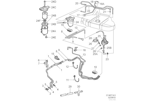 Genuine Saab Banjo Bolt - 5328596