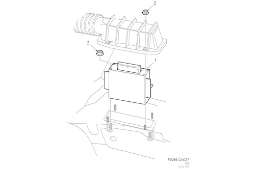 Genuine Saab Electronic Unit - 5381132