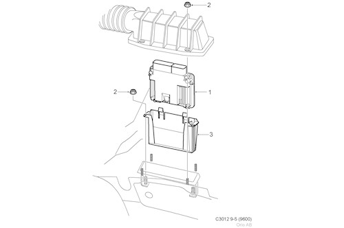 Genuine Saab Electronic Unit - 55561741