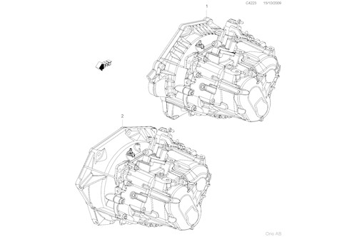 Genuine Saab Transmission - 55562117