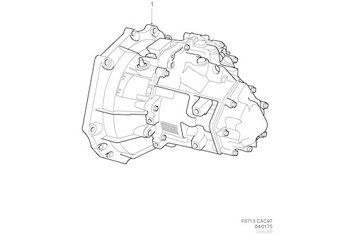 Genuine Saab Transmission - 55563210