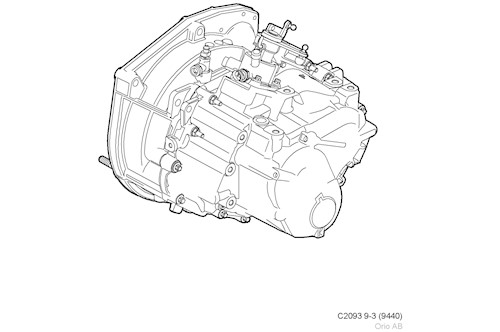 Genuine Saab Transmission - 55565541