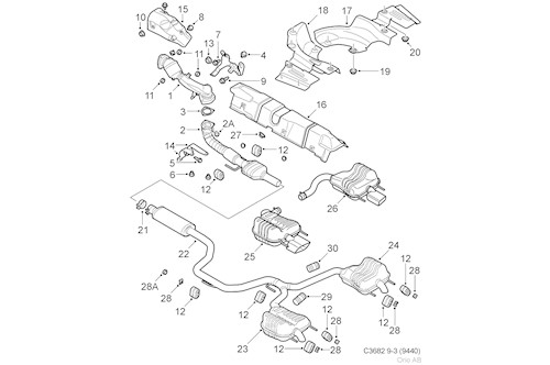 Genuine Saab Twc Converter - 55565665