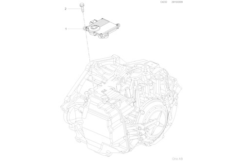 Genuine Saab Control Unit - 55571886