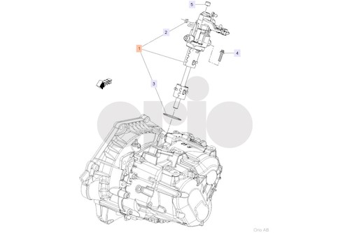 Genuine Saab Gear Lev Cover - 55582312