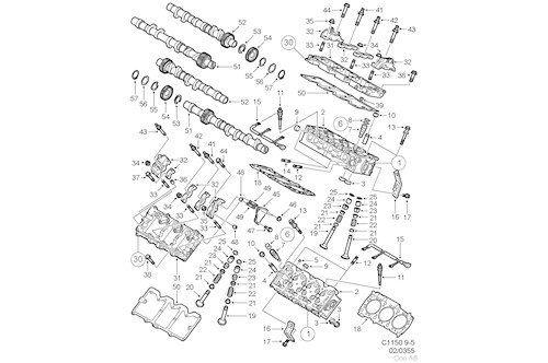 Genuine Saab Valve Cone - 5953989