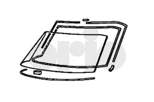 Genuine Saab Windscreen - 8284200