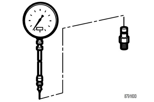 Genuine Saab Press.Meas.Equi - 8791600